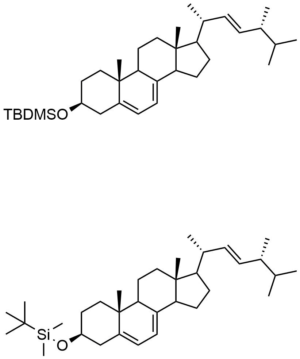 (S)-tert-Butyl-[10R,13R-dimethyl-17-(1R,4R,5-trimethyl-hex-2-enyl)-2,3,4,9,10,11,12,13,14,15,16,17-dodecahydro-1H-cyclopenta[a]phenanthren-3-yloxy]-dimethyl-silane