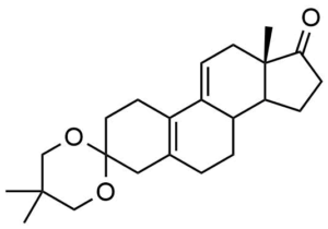 Estra-5(10),9(11)-diene-3,17-dione, cyclic 3-(2,2-dimethyl-1,3-propanediylacetal