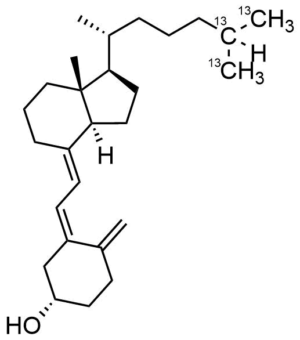 Vitamin D3 (25,26,27-13C3)