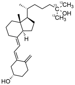 25-Hydroxyvitamin D3 (25,26,27-13C3)