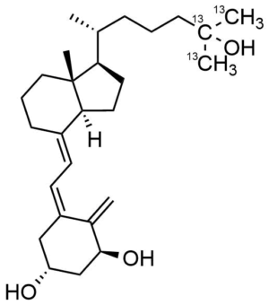 1-alpha,25-Dihydroxyvitamin D3 (25,26,27-13C3)