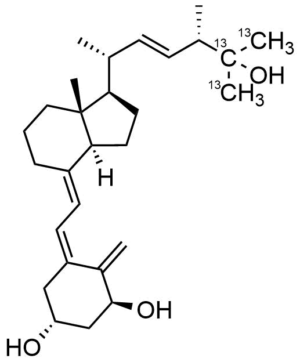 1-alpha,25-Dihydroxyvitamin D2 (25,26,27-13C3)