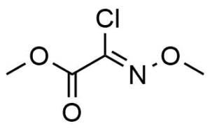 Acetic acid, 2-chloro-2-(methoxyimino)-, methyl ester
