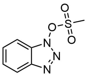 Methanesulfonic acid benzotriazol-1-yl ester