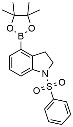 1-Benzenesulfonyl-4-(4,4,5,5-tetramethyl-[1,3,2]dioxaborolan-2-yl)-1H-indole