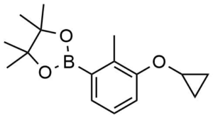 2-(3-cyclopropoxy-2-methylphenyl)-4,4,5,5-tetramethyl-1,3,2-dioxaborolane