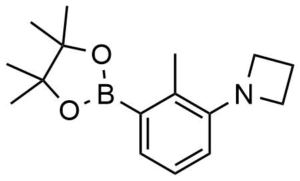 1-(2-methyl-3-(4,4,5,5-tetramethyl-1,3,2-dioxaborolan-2-yl)phenyl)azetidine