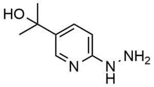 2-(6-Hydrazino-pyridin-3-yl)-propan-2-ol