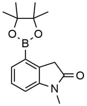 1-methyl-4-(4,4,5,5-tetramethyl-1,3,2-dioxaborolan-2-yl)indolin-2-one