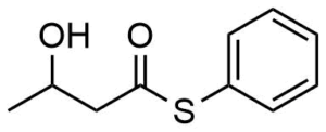 3-Hydroxy-thiobutyric acid S-phenyl ester