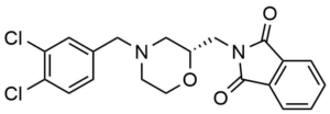2-[4-(3,4-Dichloro-benzyl)-morpholin-2R-ylmethyl]-isoindole-1,3-dione