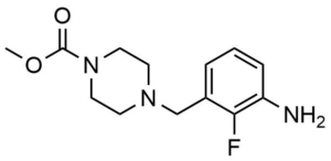 4-(3-Amino-2-fluoro-benzyl)-piperazine-1-carboxylic acid methyl ester