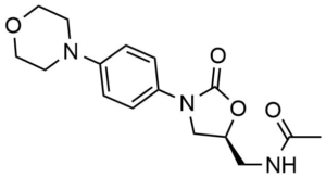 N-[3-(4-Morpholin-4-yl-phenyl)-2-oxo-oxazolidin-(5S)-ylmethyl]-acetamide