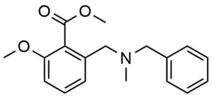 2-[(Benzyl-methyl-amino)-methyl]-6-methoxy-benzoic acid methyl ester