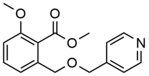 2-Methoxy-6-(pyridin-4-ylmethoxymethyl)-benzoic acid methyl ester