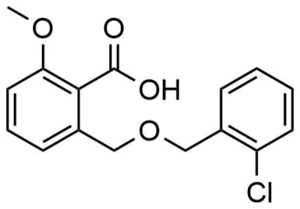 2-(2-Chloro-benzyloxymethyl)-6-methoxy-benzoic acid