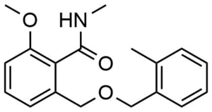 2-Methoxy-N-methyl-6-(2-methyl-benzyloxymethyl)-benzamide