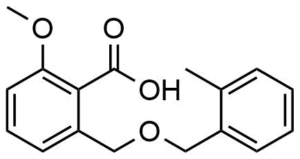 2-Methoxy-6-(2-methyl-benzyloxymethyl)-benzoic acid