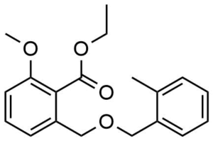 2-Methoxy-6-(2-methyl-benzyloxymethyl)-benzoic acid ethyl ester