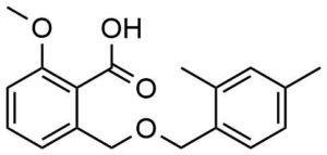 2-(2,4-Dimethyl-benzyloxymethyl)-6-methoxy-benzoic acid