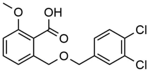 2-(3,4-Dichloro-benzyloxymethyl)-6-methoxy-benzoic acid