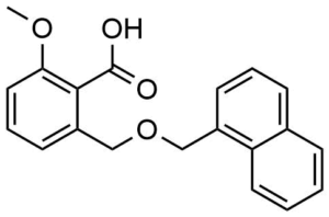 2-Methoxy-6-(naphthalen-1-ylmethoxymethyl)-benzoic acid