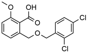 2-(2,4-Dichloro-benzyloxymethyl)-6-methoxy-benzoic acid