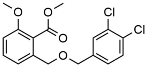 2-(3,4-Dichloro-benzyloxymethyl)-6-methoxy-benzoic acid methyl ester