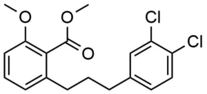 2-[3-(3,4-Dichloro-phenyl)-propyl]-6-methoxy-benzoic acid methyl ester