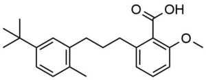 2-[3-(5-tert-Butyl-2-methyl-phenyl)-propyl]-6-methoxy-benzoic acid