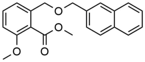 2-Methoxy-6-(naphthalen-2-ylmethoxymethyl)-benzoic acid methyl ester