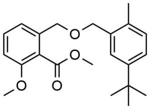 2-(5-tert-Butyl-2-methyl-benzyloxymethyl)-6-methoxy-benzoic acid methyl ester