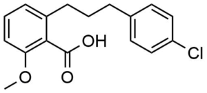 2-[3-(4-Chloro-phenyl)-propyl]-6-methoxy-benzoic acid