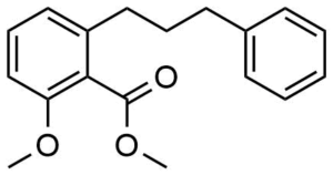 2-Methoxy-6-(3-phenyl-propyl)-benzoic acid methyl ester