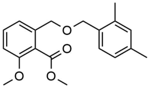 2-(2,4-Dimethyl-benzyloxymethyl)-6-methoxy-benzoic acid methyl ester