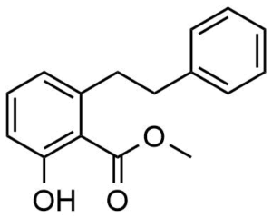 2-Hydroxy-6-phenethyl-benzoic acid methyl ester