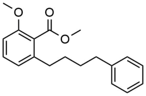 2-Methoxy-6-(4-phenyl-butyl)-benzoic acid methyl ester
