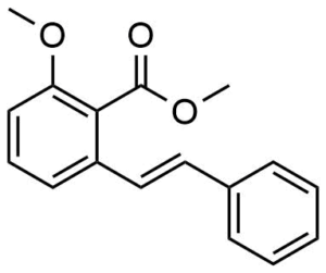 2-Methoxy-6-styryl-benzoic acid methyl ester