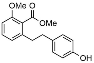 2-[2-(4-Hydroxy-phenyl)-ethyl]-6-methoxy-benzoic acid methyl ester