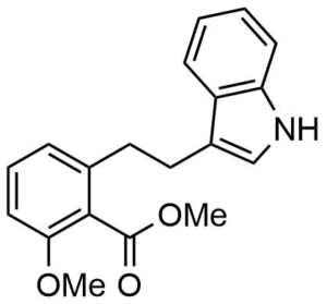 2-[2-(1H-Indol-3-yl)-ethyl]-6-methoxy-benzoic acid methyl ester