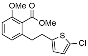 2-[2-(5-Chloro-thiophen-2-yl)-ethyl]-6-methoxy-benzoic acid methyl ester