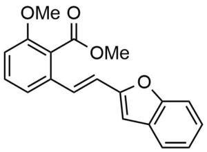 2-(2-Benzofuran-2-yl-vinyl)-6-methoxy-benzoic acid methyl ester