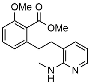 2-Methoxy-6-[2-(2-methylamino-pyridin-3-yl)-ethyl]-benzoic acid methyl ester