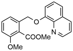 2-Methoxy-6-(quinolin-8-yloxymethyl)-benzoic acid methyl ester