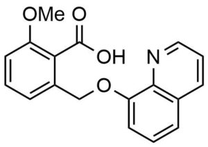 2-Methoxy-6-(quinolin-8-yloxymethyl)-benzoic acid