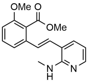 2-Methoxy-6-[2-(2-methylamino-pyridin-3-yl)-vinyl]-benzoic acid methyl ester