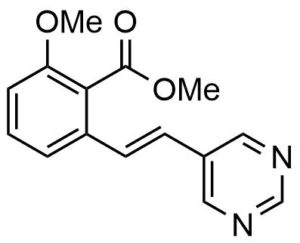 Methyl 2-methoxy-6-[(E)-2-(pyrimidin-5-yl)ethenyl]benzoate