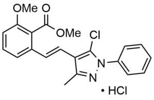 2-[2-(5-Chloro-3-methyl-1-phenyl-1H-pyrazol-4-yl)-ethyl]-6-methoxy-benzoic acid methyl ester, Hydrochloride