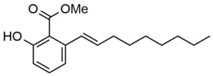 2-Hydroxy-6-non-1-enyl-benzoic acid methyl ester