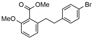 2-[2-(4-Bromo-phenyl)-ethyl]-6-methoxy-benzoic acid methyl ester